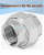 Американка нержавеющая Вр/Вр Ду 25 (1", 33,7 мм) AISI 316 PTFE (прокладка фторопластовая) от компании ООО "ЭПМ-Инжиниринг"